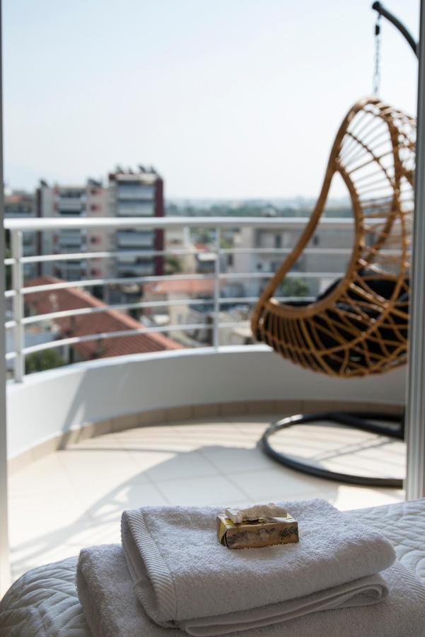Boutique Penthouse Next To Stavros Niarchos Foundation Atenas Exterior foto
