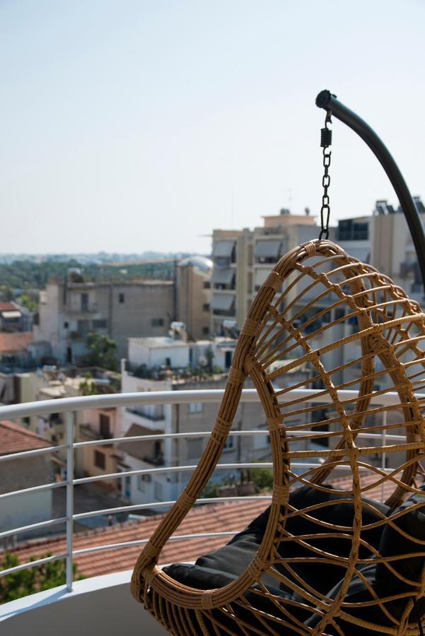 Boutique Penthouse Next To Stavros Niarchos Foundation Atenas Exterior foto