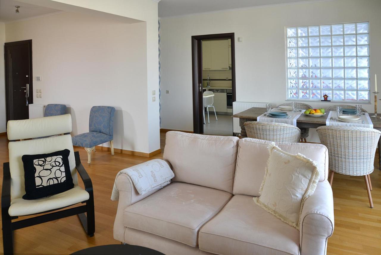 Boutique Penthouse Next To Stavros Niarchos Foundation Atenas Exterior foto