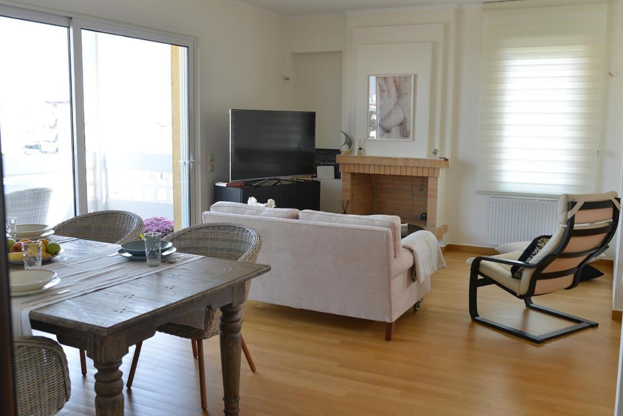 Boutique Penthouse Next To Stavros Niarchos Foundation Atenas Exterior foto