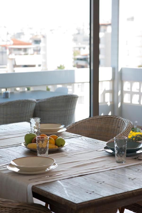 Boutique Penthouse Next To Stavros Niarchos Foundation Atenas Exterior foto