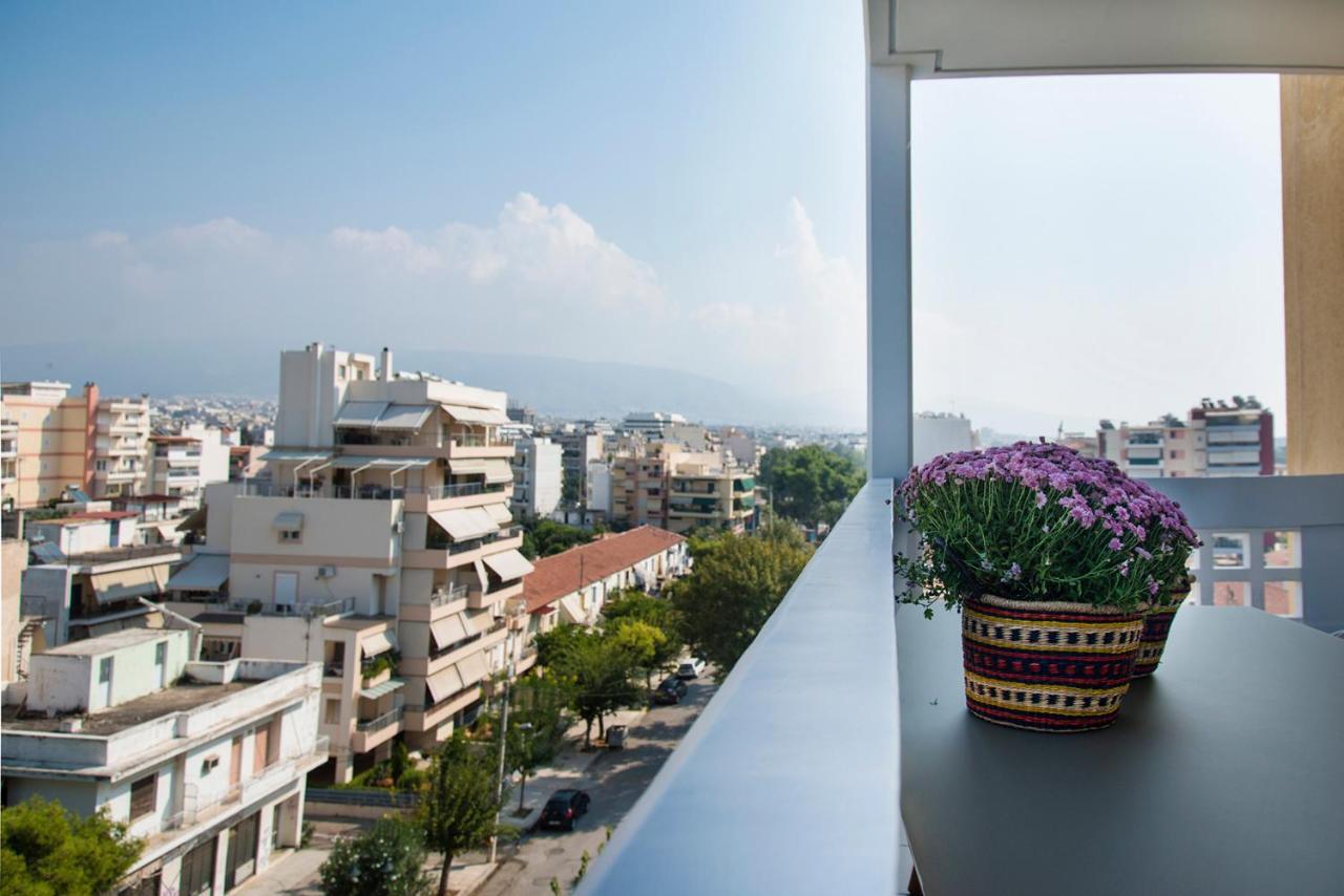 Boutique Penthouse Next To Stavros Niarchos Foundation Atenas Exterior foto