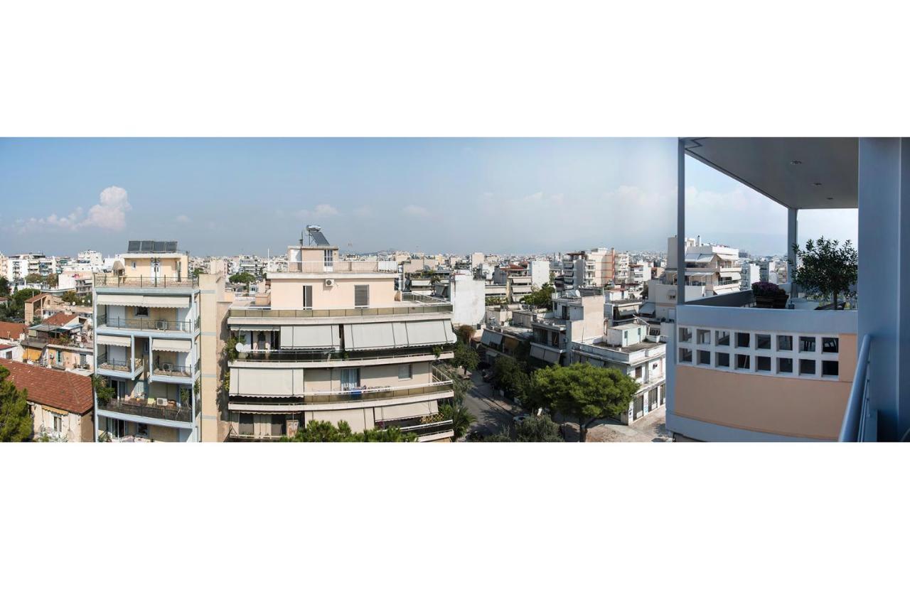 Boutique Penthouse Next To Stavros Niarchos Foundation Atenas Exterior foto